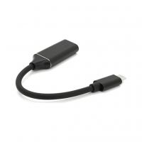 Переходник USB-C to HDMI F 0.1m 4K black Voltronic (YT-C-Type-C(M)/HDMI(F)Bk)