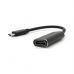 Переходник USB-C to HDMI F 0.1m 4K black Voltronic (YT-C-Type-C(M)/HDMI(F)Bk)