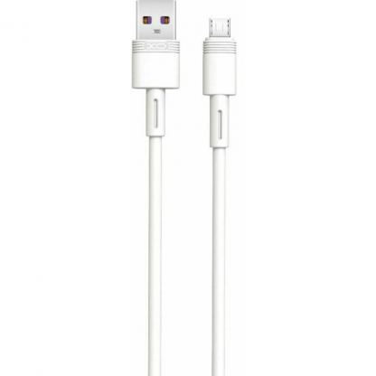 Дата кабель USB 2.0 AM to Micro 5P 1.0m 5A white XO (NB166-M-1-WH)
