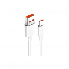 Дата кабель USB 3.0 AM to USB-C 1.0m 4A QC3.0 white Dengos (PLS-TC-4A-WHITE)