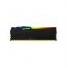 Модуль памяти для компьютера DDR5 128GB (2x64GB) 5600 MHz Beast RGB Kingston Fury (ex.HyperX) (KF556C40BBAK2-128)