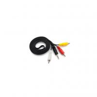 Кабель мультимедийный 3.5mm M to 3xRCA M 1.8m black Voltronic (YT-3.5(M)/3хRCA(M)-1.8Cu)