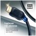 Кабель мультимедийный HDMI M to HDMI M 10.0m V2.0 4K60Hz black ColorWay (CW-CBHD081-BK)