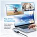 Адаптер USB-C + USB A to RJ45 Ethernet 1000Mbps ColorWay (CW-AD-CRG)
