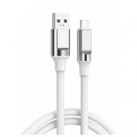 Дата кабель USB 2.0 AM to USB-C 1.0m 6A silicone white XO (NB251_C_White)