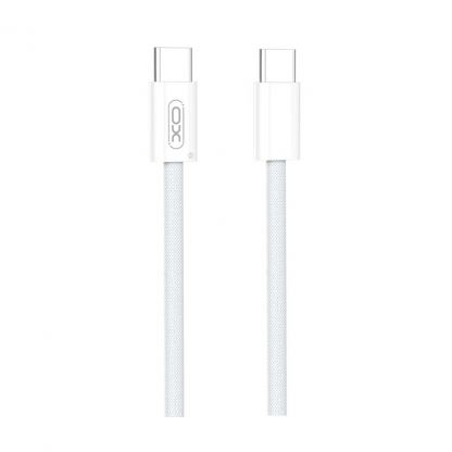 Дата кабель USB-C to USB-C 1.0m 60W white XO (NBQ260A_С_White)