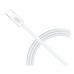 Дата кабель USB-C to USB-C 1.0m 60W white XO (NBQ260A_С_White)