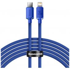 Дата кабель USB-C to Lightning 2.0m 20W blue Baseus (CAJY000303)