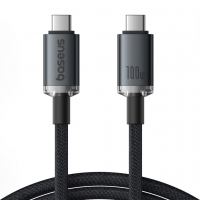 Дата кабель USB-C to USB-C 1.5m 100W USB3.2 20Gb black Baseus (P10318204111-00)