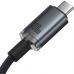 Дата кабель USB-C to USB-C 1.5m 100W USB3.2 20Gb black Baseus (P10318204111-00)