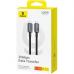 Дата кабель USB-C to USB-C 1.5m 100W USB3.2 20Gb black Baseus (P10318204111-00)
