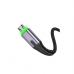 Дата кабель USB 2.0 AM to Micro 5P 2.0m 2.4A LED black Essager (EXCM-XGA0G)
