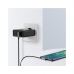 Дата кабель USB 2.0 AM to USB-C 2.0m 3A 90° corner US176 black Ugreen (20857)