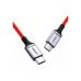 Дата кабель USB 2.0 AM to USB-C 1.0m US294 red UGREEN (60186)