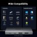 Концентратор Ugreen USB-C to 2xUSB 3.2 + 2xUSB-C 10Gbps CM480 gray (30758)