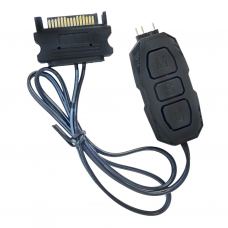 Модуль управління підсвічуванням Zezzio Контролер керування Zezzio ARGB 3-Pin 5V/SATA (Zezzio ARGB controller Sata) (Zezzio ARGB 3-Pin 5V/SATA)