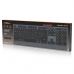 Клавіатура REAL-EL RK-715W Wireless/Bluetooth Black/Gray (EL123100051)