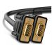 Кабель мультимедийный VGA M to VGA M 3.0m VG101 black UGREEN (11631)