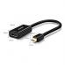 Переходник Mini DisplayPort M to HDMI F 1080p MD112 black Ugreen (10461)