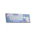 Клавіатура Aula S100pro RGB KRGD Red Switch Wireless/Bluetooth/Type-C UA White/Blue (6948391205762)