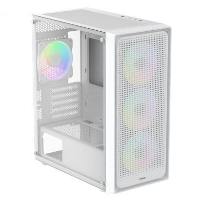 Корпус для ПК OCYPUS GAMMA C50 WH ARGB (GAMMA-C50-WHG400XX-GL)