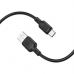Дата кабель USB 2.0 AM to USB-C 3.0m silicone BX113 black BOROFONE (6941991115554)