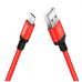 Дата кабель USB 2.0 AM to Micro 5P 1.0m X14 red HOCO (6957531062851)