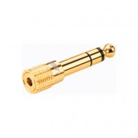 Переходник 6.5mm M to 3.5mm F gold Ugreen (20503)