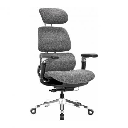 Кресло игровое GT Racer X-819 Gray (X-819 Fabric Wood Gray)