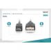 Дата кабель USB 2.0 AM to Mini 5P 3.0m black Digitus (AK-300130-030-S)