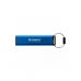 USB флеш накопичувач Kingston 128GB IronKey Keypad 200 Type-C Encrypted Blue USB 3.2 (IKKP200C/128GB)