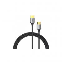 Кабель мультимедийный HDMI M to HDMI M 1.0m V2.0 4K60Hz PVC gray Vention (ALEHF)