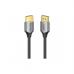 Кабель мультимедийный HDMI M to HDMI M 1.0m V2.0 4K60Hz PVC gray Vention (ALEHF)