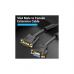 Кабель мультимедийный VGA M to VGA F 5.0m black Vention (DAGBJ)