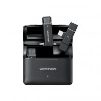 Микрофон Vention USB-C 2-Pack Wireless Lavalier with Charging Case (NCAB0)