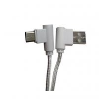 Дата кабель USB 2.0 AM to USB-C 1.0m 2.4A 90° corner white XoKo (XK-CTC-001-WH)