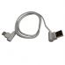Дата кабель USB 2.0 AM to USB-C 1.0m 2.4A 90° corner white XoKo (XK-CTC-001-WH)