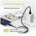 Дата кабель USB 2.0 AM to Micro 5P 1.0m 3A textured PVC black ColorWay (CW-CBUM094-BK)