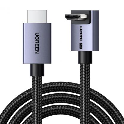 Кабель мультимедийный HDMI M to HDMI M 3.0m 8K60Hz 48Gbps braided black Ugreen (85242)