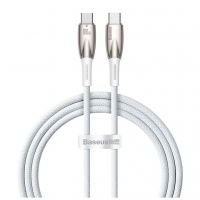 Дата кабель USB-C to USB-C 1.0m 100W white Baseus (CADH000702)