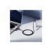 Дата кабель USB-C to Lightning 1.0m PD30W silicone BX123 Leya black BOROFONE (6941991124174)