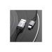 Дата кабель USB 2.0 AM to USB-C 1.0m 3A nylon X102 black HOCO (6942007608770)