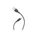 Дата кабель USB 2.0 AM to USB-C 1.0m 2A X25 black HOCO (6957531080145)