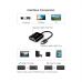 Переходник HDMI M to VGA F 1920x1080 60Hz black Ugreen (UGR-90813)