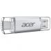 USB флеш накопичувач Acer 32GB UP300 Silver USB 3.2/Type-C (BL.9BWWA.588)