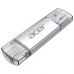 USB флеш накопичувач Acer 32GB UP300 Silver USB 3.2/Type-C (BL.9BWWA.588)