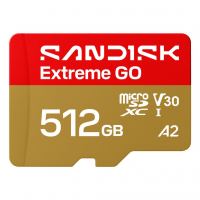 Карта памяти SanDisk 512GB microSDXC class 10 UHS-I Extreme GO (SDSQXGN-512G-GN6MN)