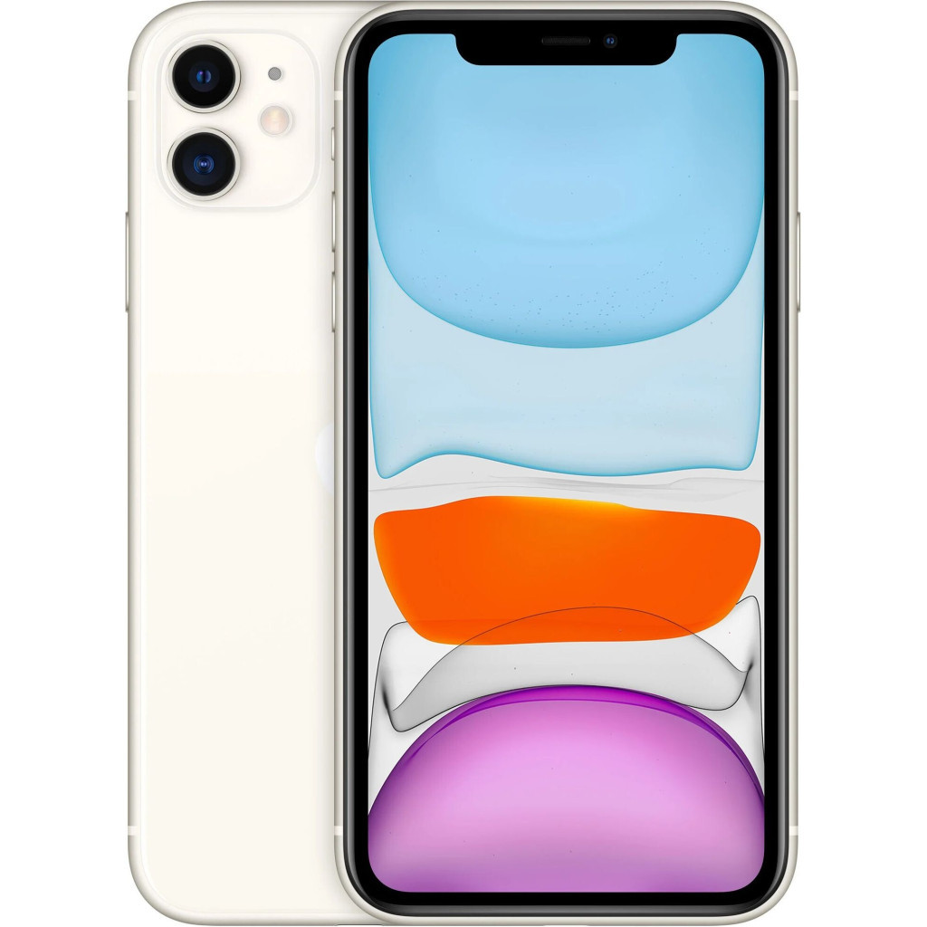 Купить Мобильный телефон Apple iPhone 11 64Gb White (MHDC3) Сумы. Купить в  Сумах, цена, описание, характеристики I Sumcom I Сумком